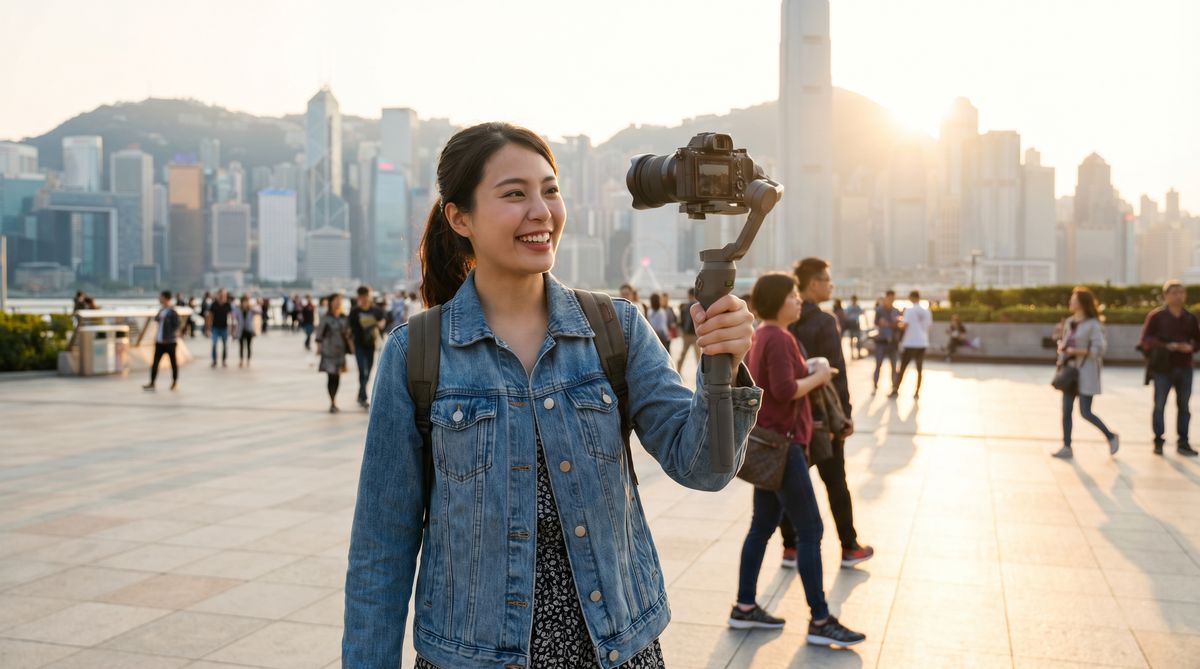 哔咔漫画城市街拍Vlog视频