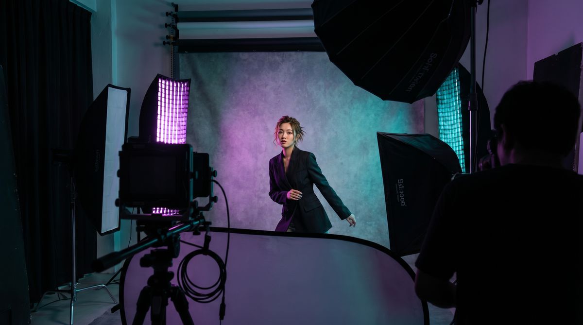 哔咔漫画时尚写真拍摄视频花絮