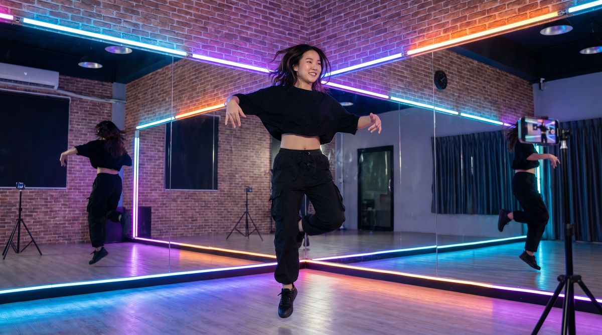 哔咔漫画舞蹈短视频教学